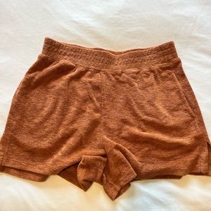 Marine layer terry cloth shorts